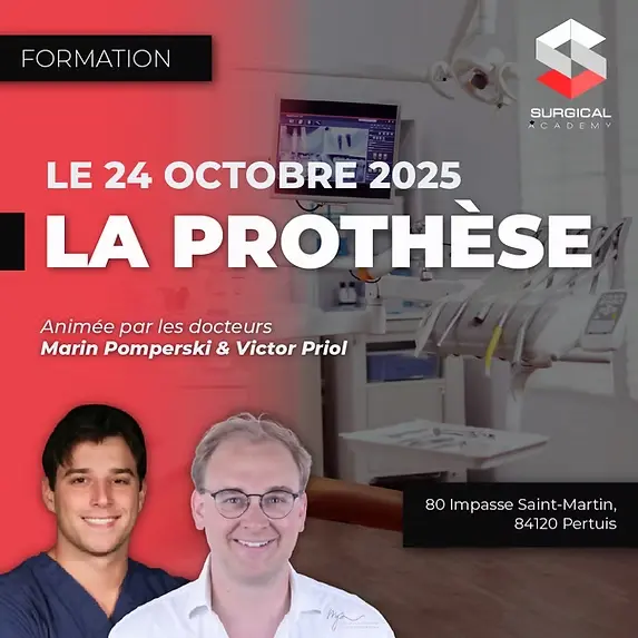Formation sur la prothèse, 24 octobre 2025.
