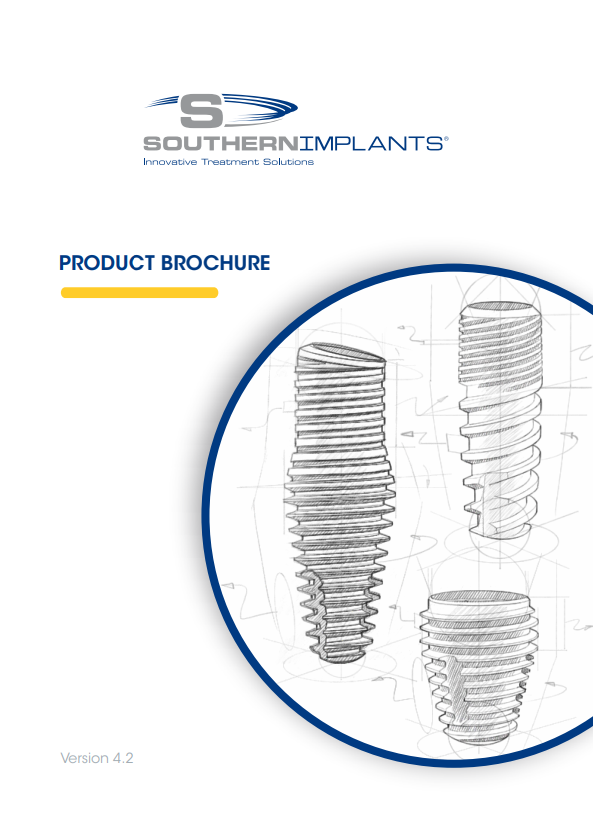 Brochure produits implants dentaires Southern Implants.