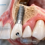co axis implant rattrapage angle en zone esthetique